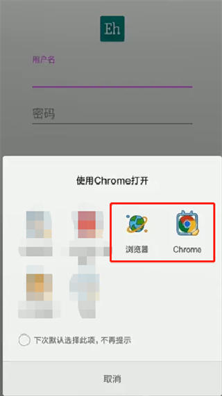 浏览器登录